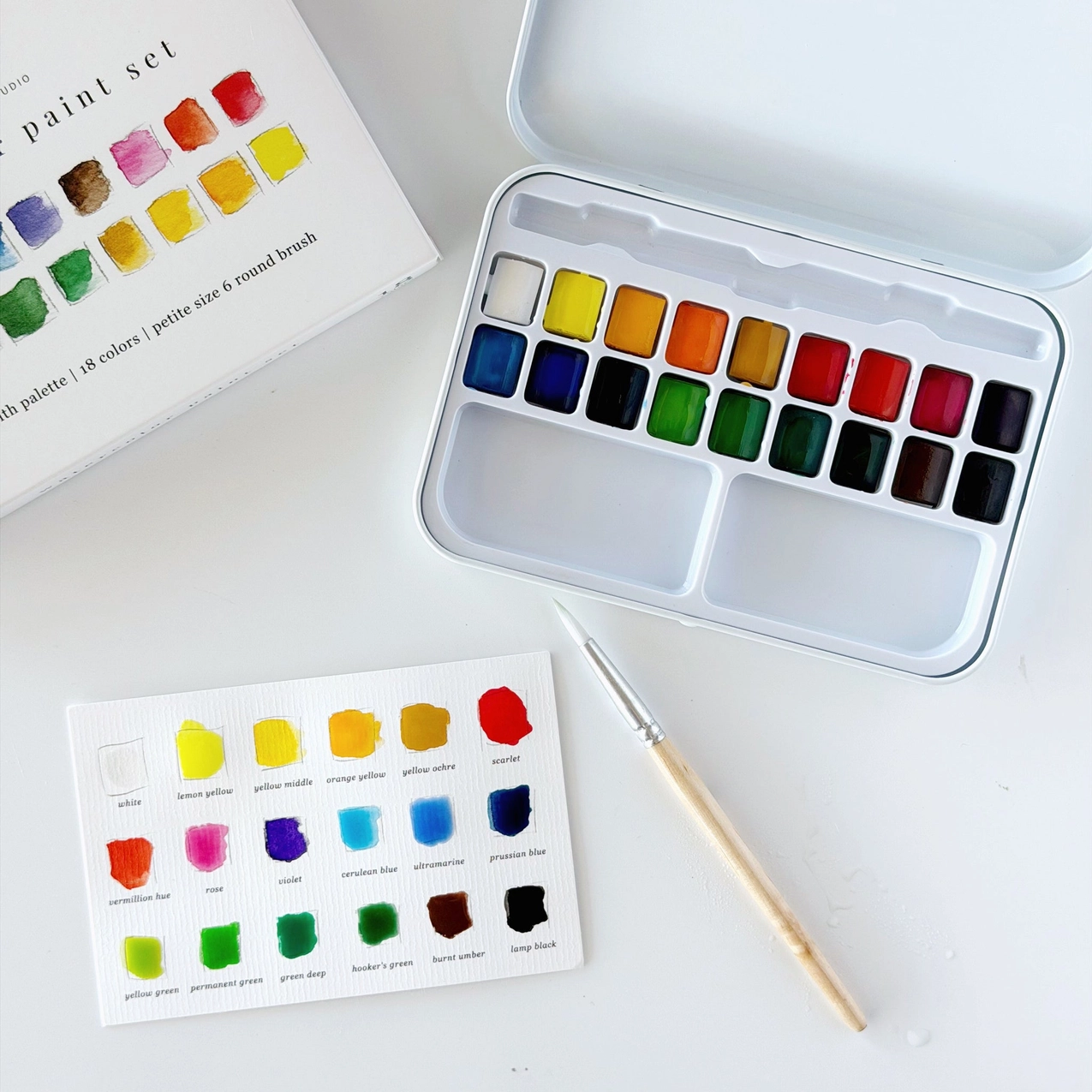 watercolour paint set 3