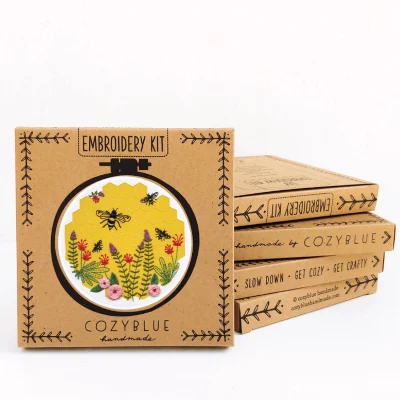 Bee Lovely Complete Embroidery Kit by Cozyblue