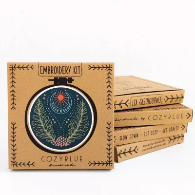Blue Moon Complete Embroidery Kit by Cozyblue