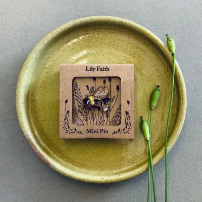 Bee Mini Pin by Lily Faith