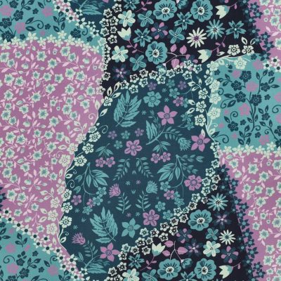 Patchwork Radiance Viscose Print