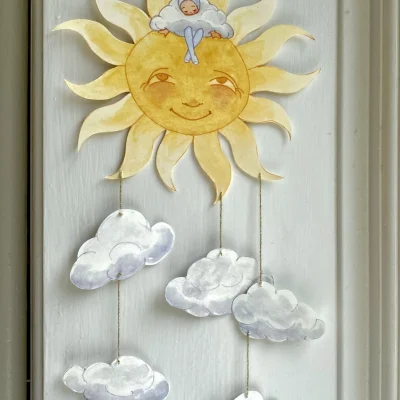Miss Sunshine Cut Out Papercraft